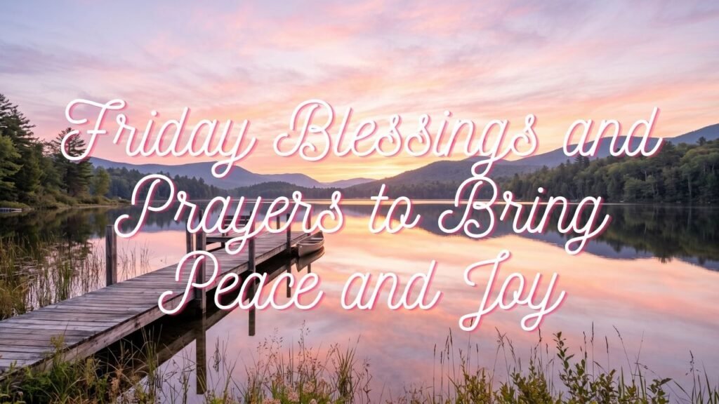 70+ Friday Blessings Images: Beautiful Wishes & Prayers Friday blessings images