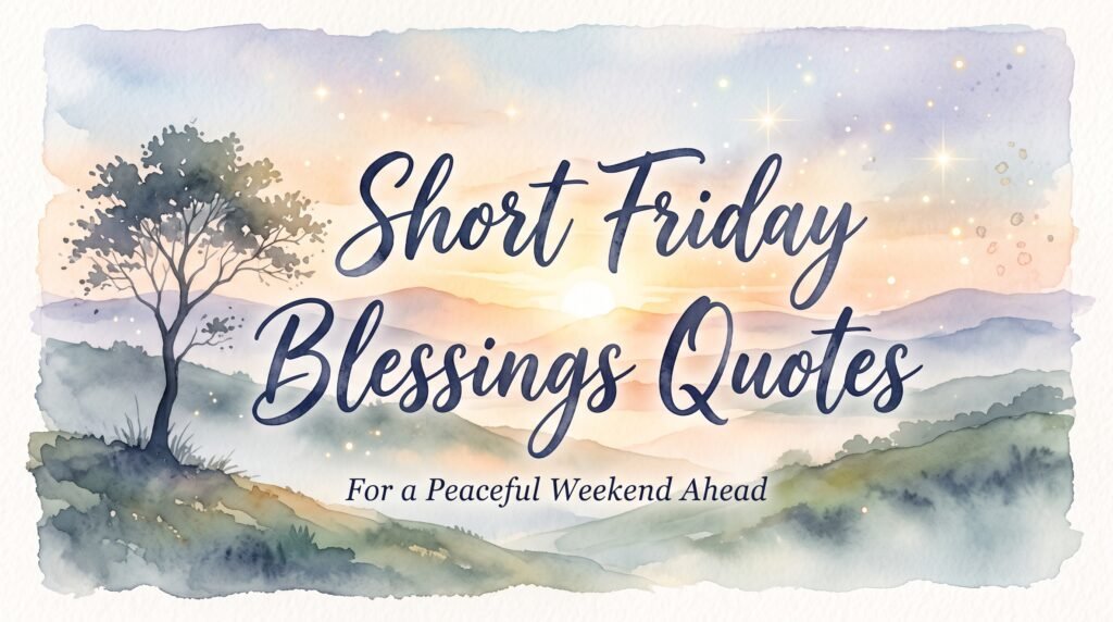 70+ Friday Blessings Images: Beautiful Wishes & Prayers Friday blessings images 6