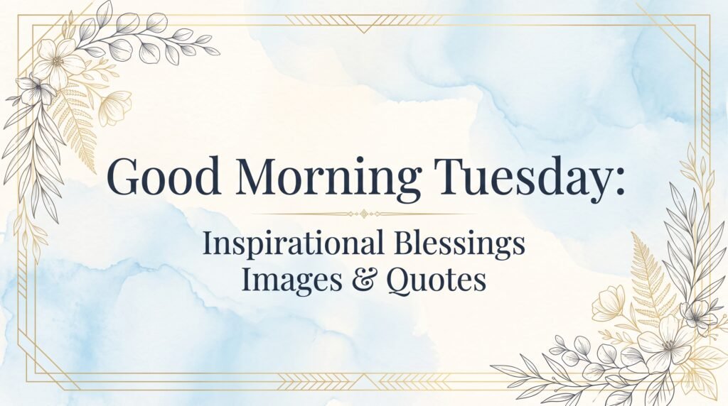 70 Happy Blessed Tuesday: Inspiring Wishes & Blessings Happy Blessed Tuesday 6