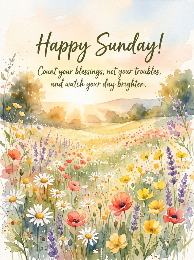 100+ Beautiful Sunday Morning Blessings Images to Start Your Day Sunday Morning Blessings Images