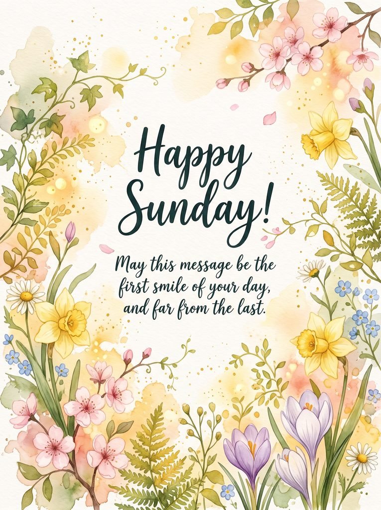 100+ Beautiful Sunday Morning Blessings Images to Start Your Day Sunday Morning Blessings Images