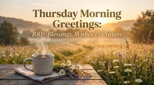 Thursday morning greetings