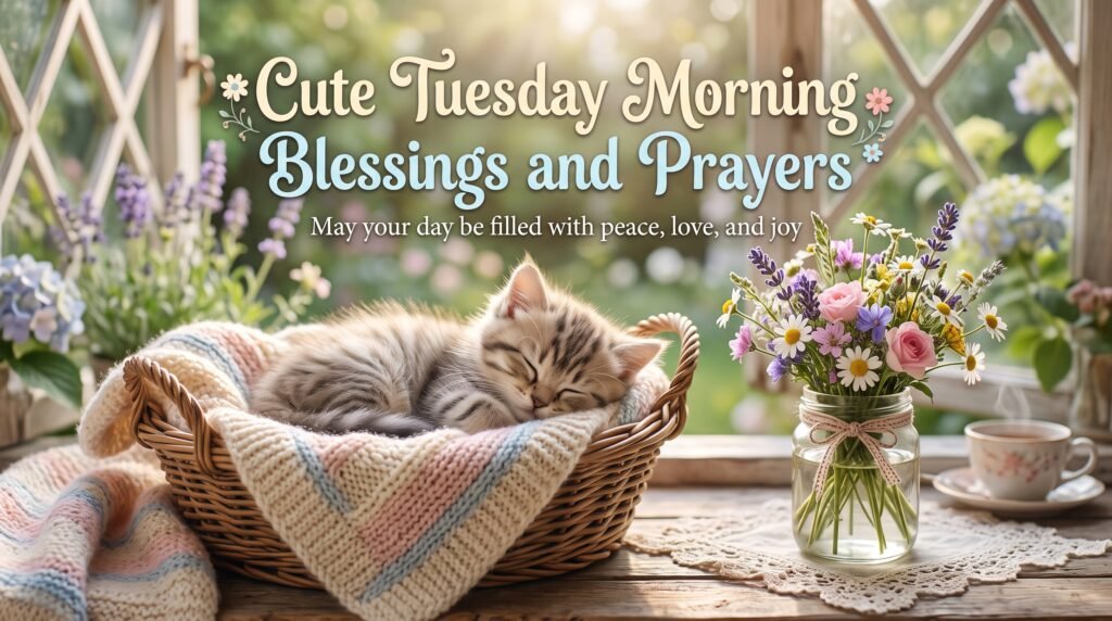 Tuesday Blessings and Prayers for a Peaceful, Happy Day Tuesday blessings and prayers