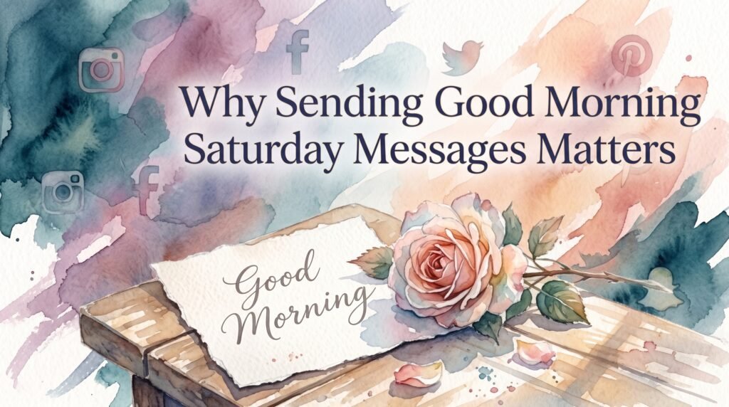 Happy Saturday Good Morning: 100+ Blessings, Wishes & Messages Happy Saturday good morning