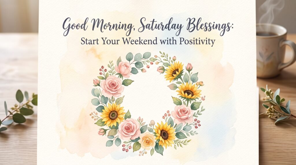 Happy Saturday Good Morning: Blessings, Wishes & Quotes happy Saturday good morning