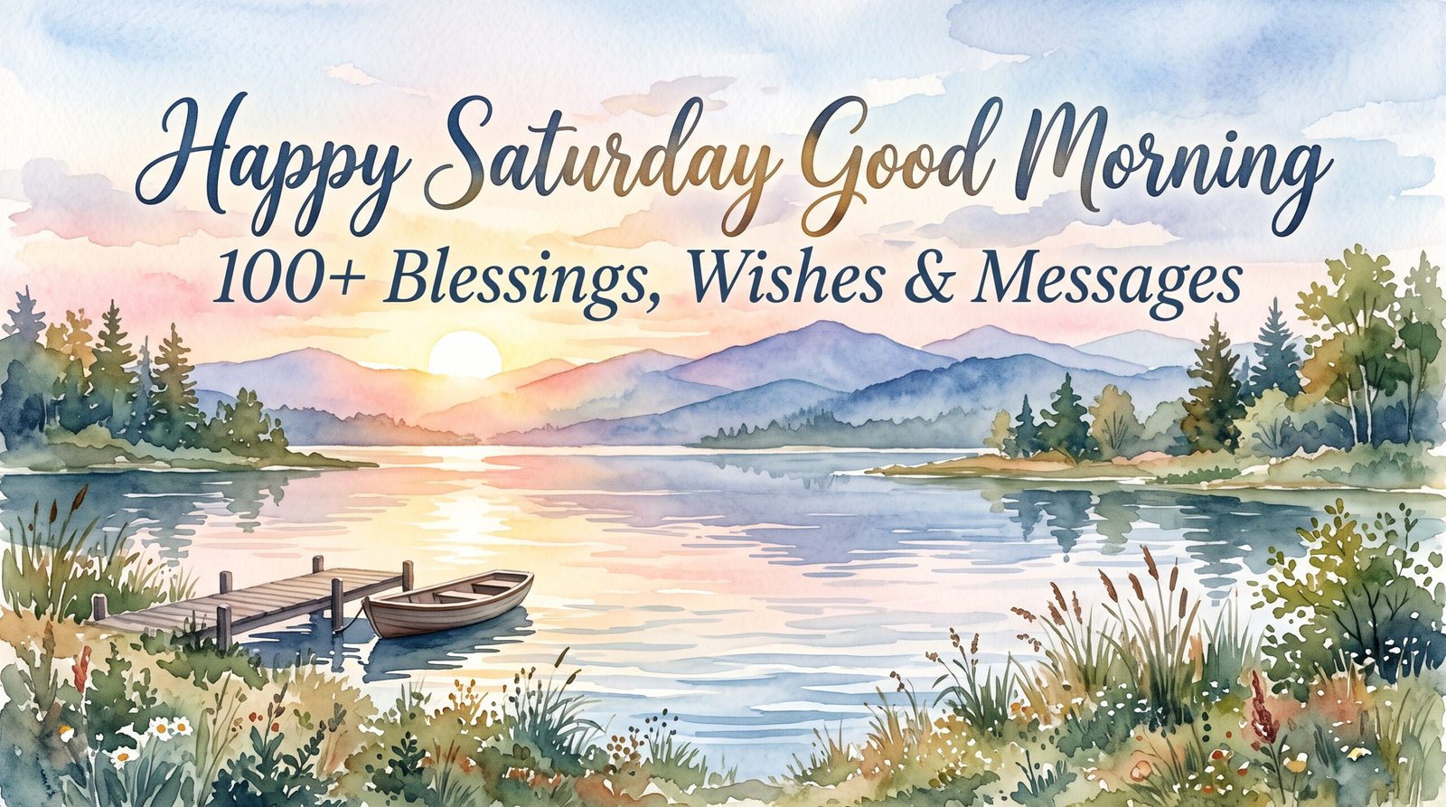 happy Saturday good morning