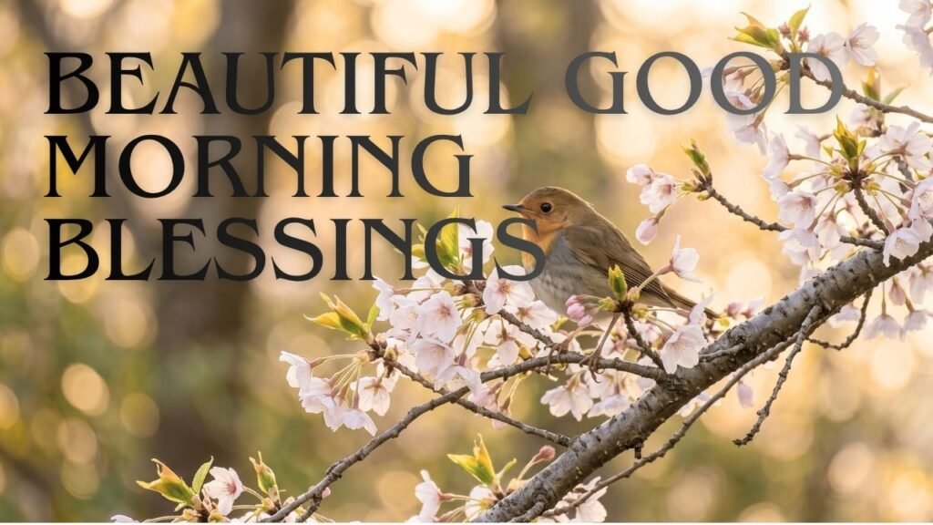 100+ Morning Blessings Quotes for a Peaceful, Blessed Day morning blessings quotes 1