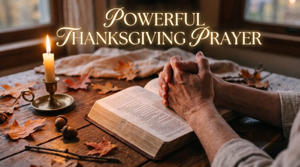 Thanksgiving Blessing: Heartfelt Words of Gratitude & Joy thanksgiving blessing