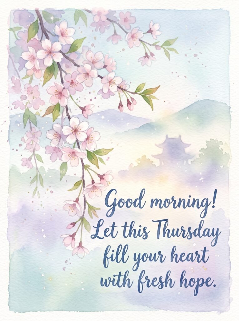 Good Morning Thursday Inspirational Blessings & Wishes Good Morning Thursday Inspirational Blessings