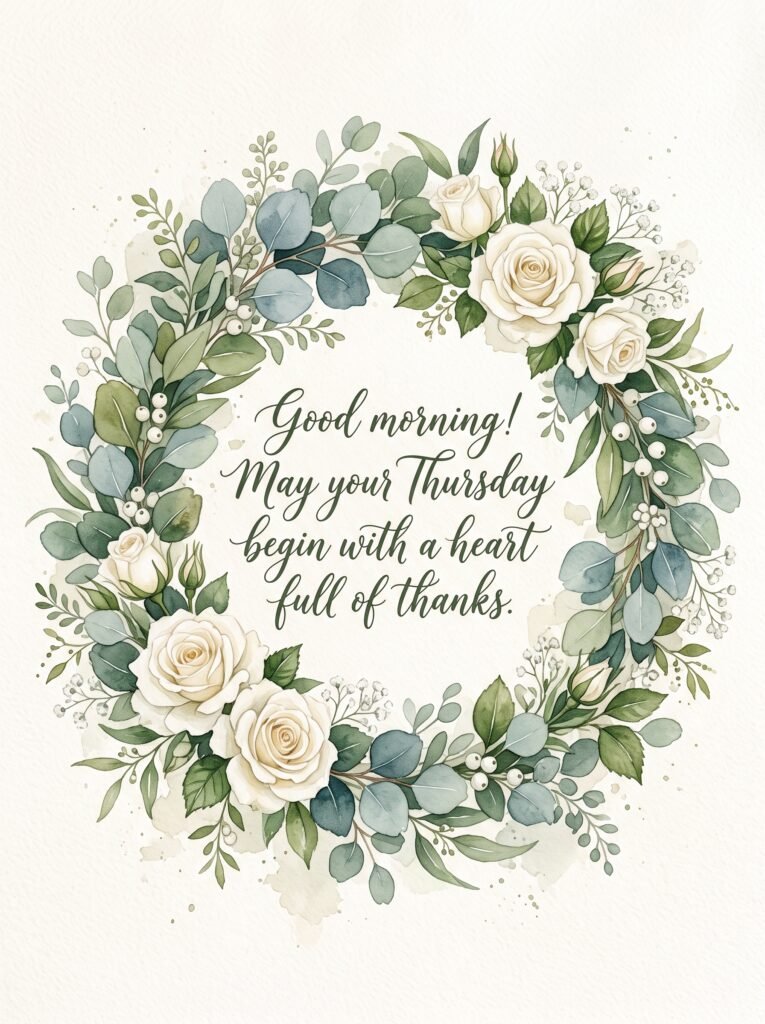 Good Morning Thursday Inspirational Blessings & Wishes Good Morning Thursday Inspirational Blessings