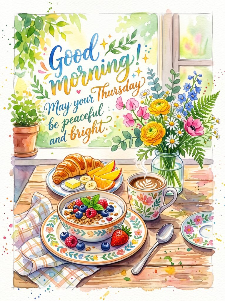 Good Morning Thursday Inspirational Blessings & Wishes Good Morning Thursday Inspirational Blessings