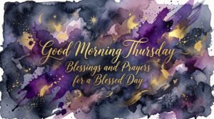 Good morning Thursday blessings and prayers