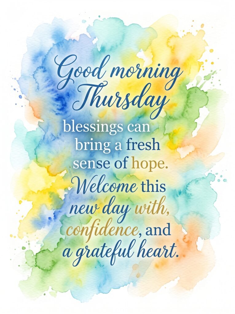 Good Morning Thursday Blessings and Prayers for a Blessed Day Good morning Thursday blessings and prayers