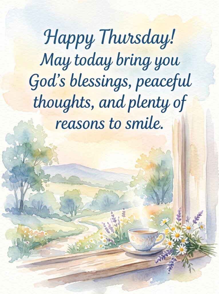 Happy Thursday Blessings: Prayers, Wishes & Messages Happy Thursday blessings