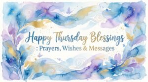 Happy Thursday blessings