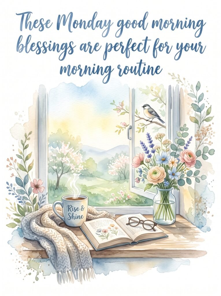 Monday Good Morning Blessings to Brighten Your Week Monday good morning blessings