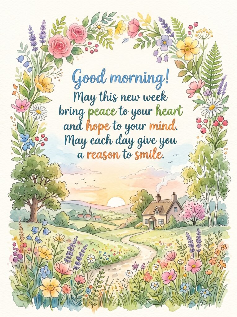 Monday Good Morning Blessings to Brighten Your Week Monday good morning blessings