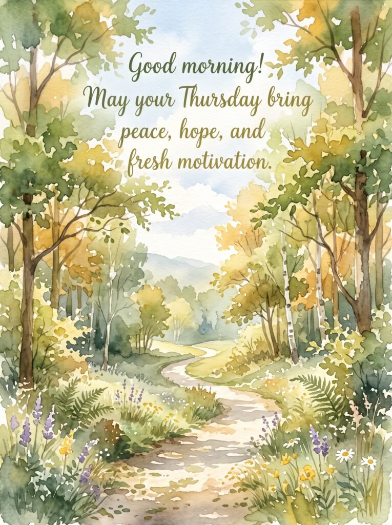 Positive Good Morning Thursday