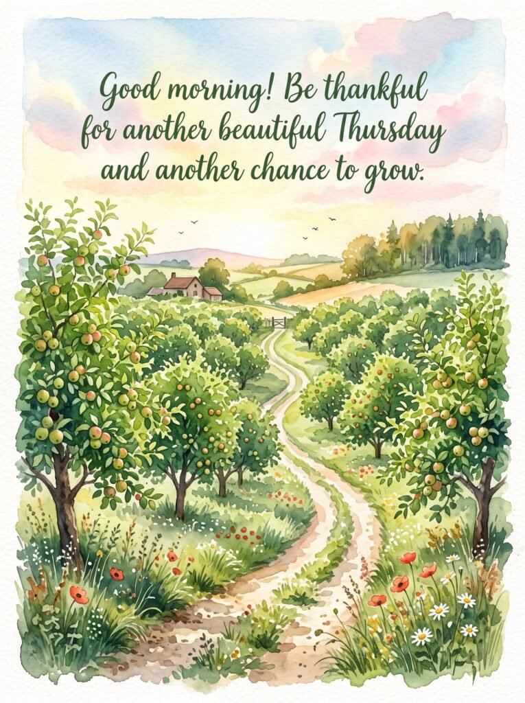 Positive Good Morning Thursday
