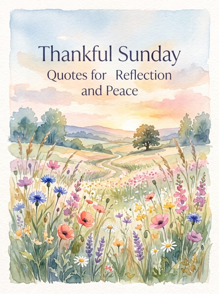 Thankful Sunday Blessings