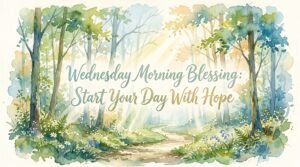 Wednesday morning blessing