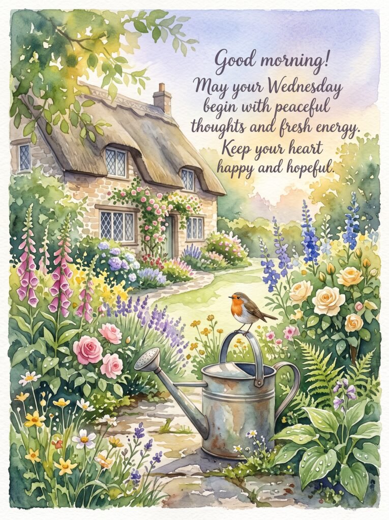 Wednesday Morning Blessing: Start Your Day With Hope Wednesday morning blessing