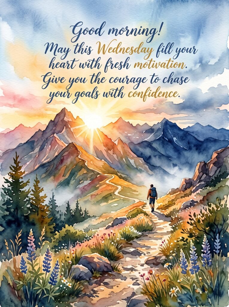 Wednesday Morning Blessing: Start Your Day With Hope Wednesday morning blessing