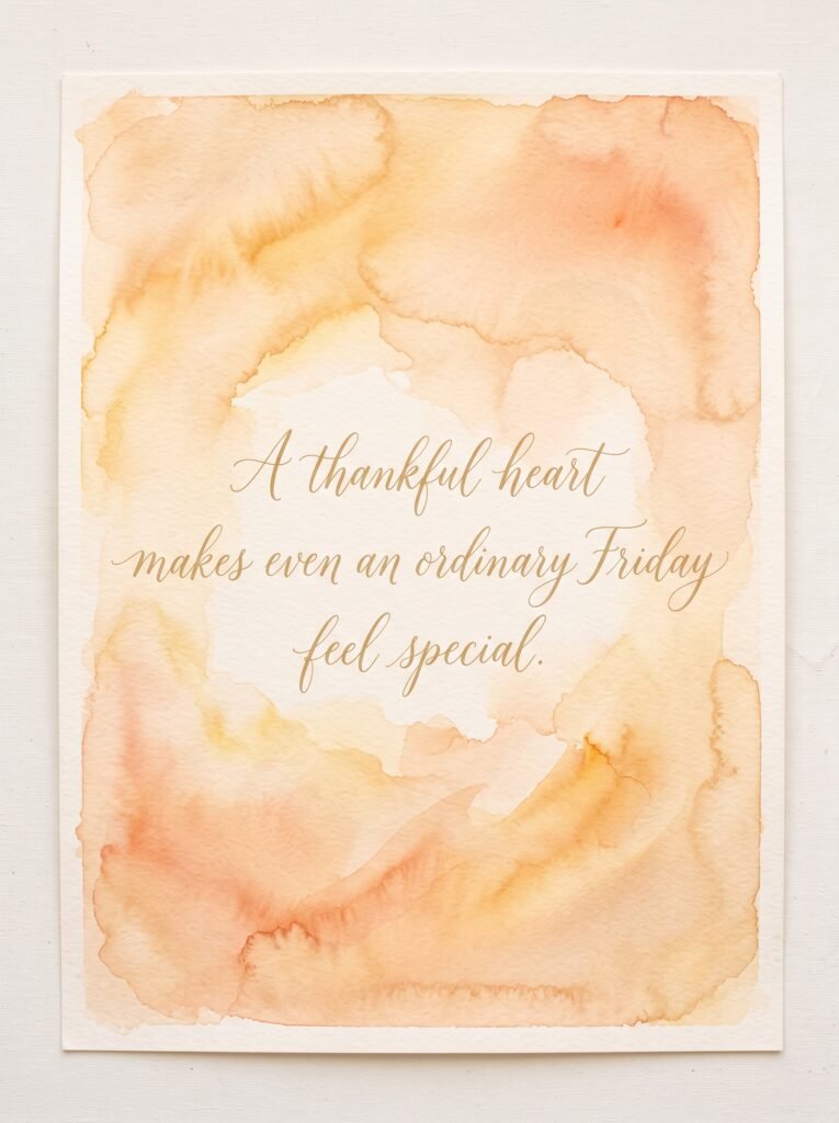 Weekend grateful Friday blessings