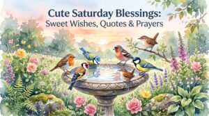 cute saturday blessings