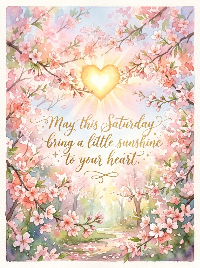 cute saturday blessings