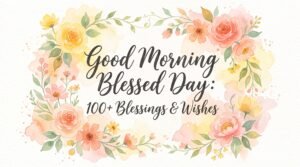 good morning blessed day