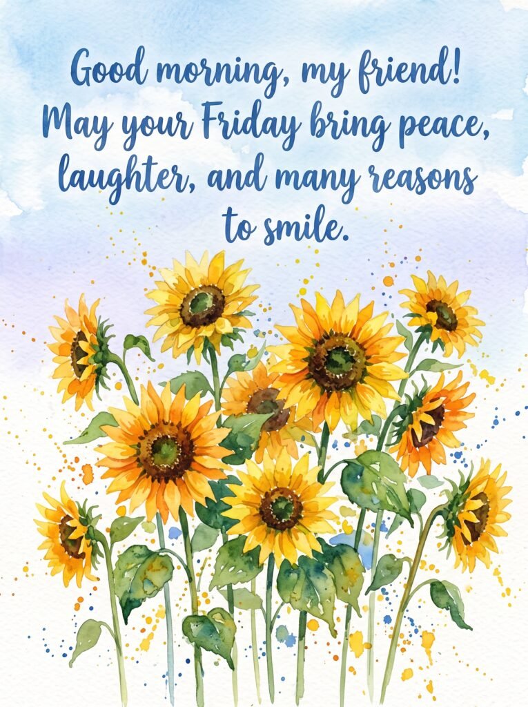 Happy Friday Blessing: Positive Wishes for Everyone happy friday blessing