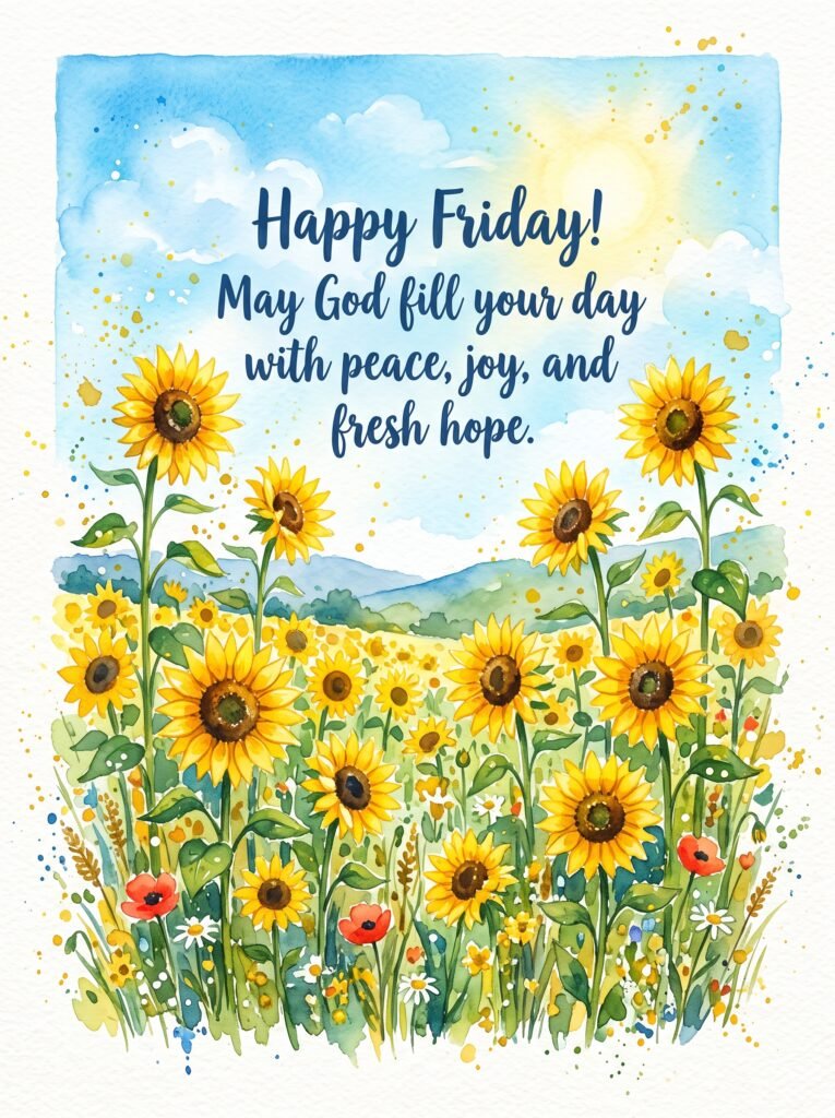 Happy Friday Blessing: Positive Wishes for Everyone happy friday blessing