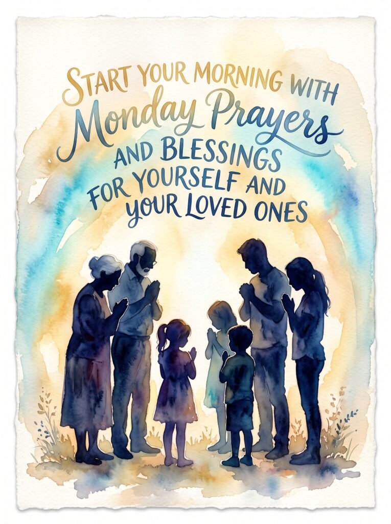 Monday Prayers and Blessings for a Peaceful New Week monday prayers and blessings