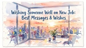 wishing someone well on new job