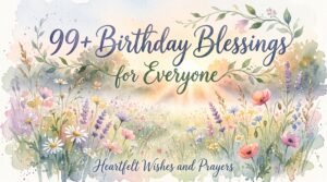 birthday blessings