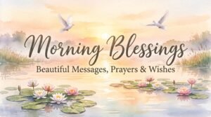 Home morning blessings