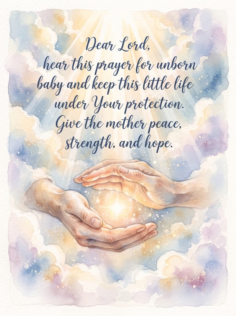 Prayer for Unborn Baby: Prayers for Health & Protection prayer for unborn baby