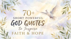 Home short powerful god quotes
