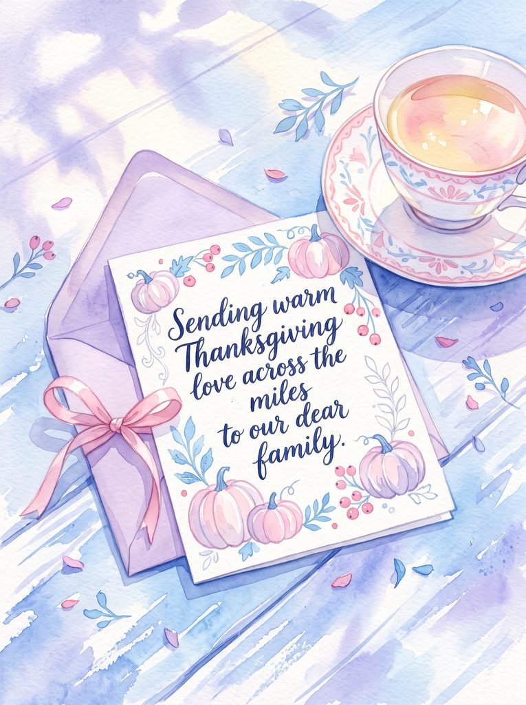 300+ Beautiful Thanksgiving Wishes for Long Distance Family thanksgiving wishes for long distance family