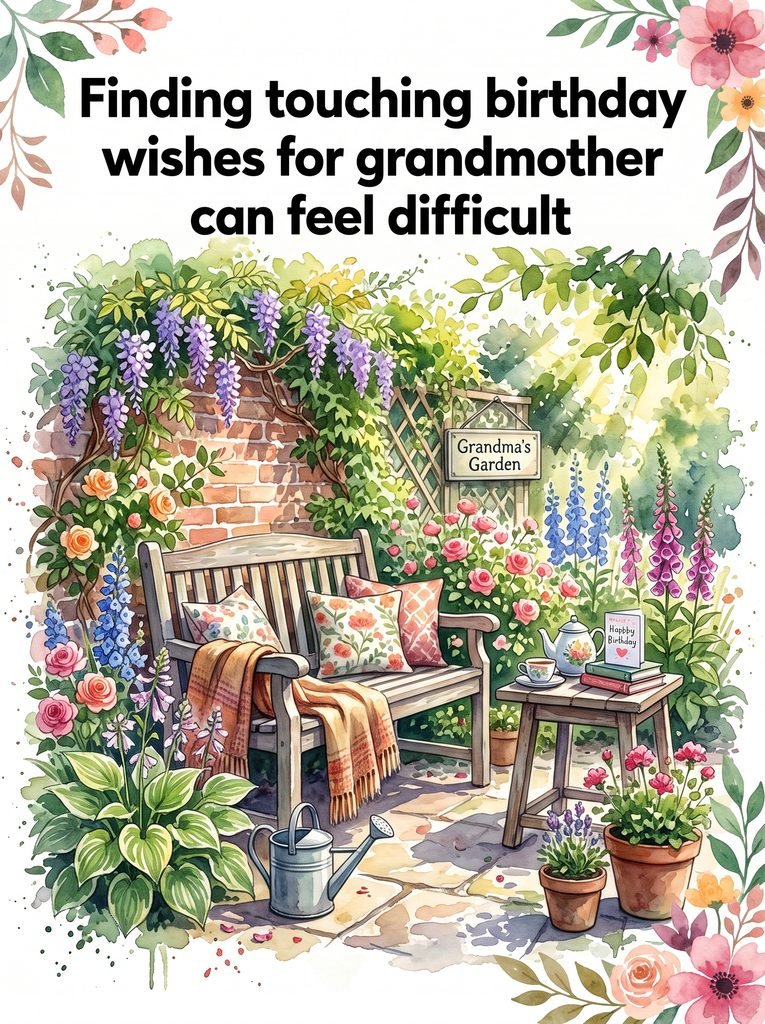 Touching Birthday Wishes for Grandmother: 50+ Sweet Ideas touching birthday wishes for grandmother