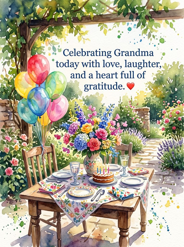 Touching Birthday Wishes for Grandmother: 50+ Sweet Ideas touching birthday wishes for grandmother